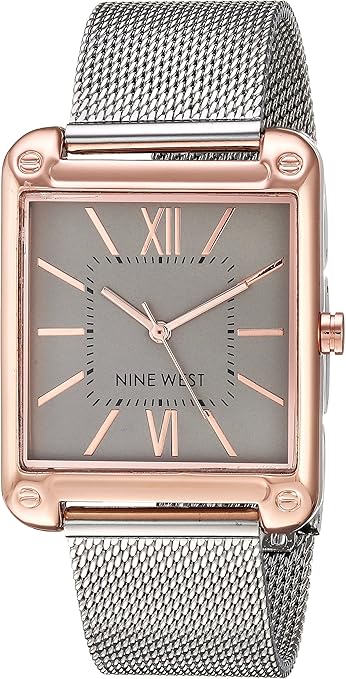 Nine West Women's Mesh Bracelet Watch