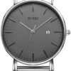 BUREI Men's Minimalist Watch